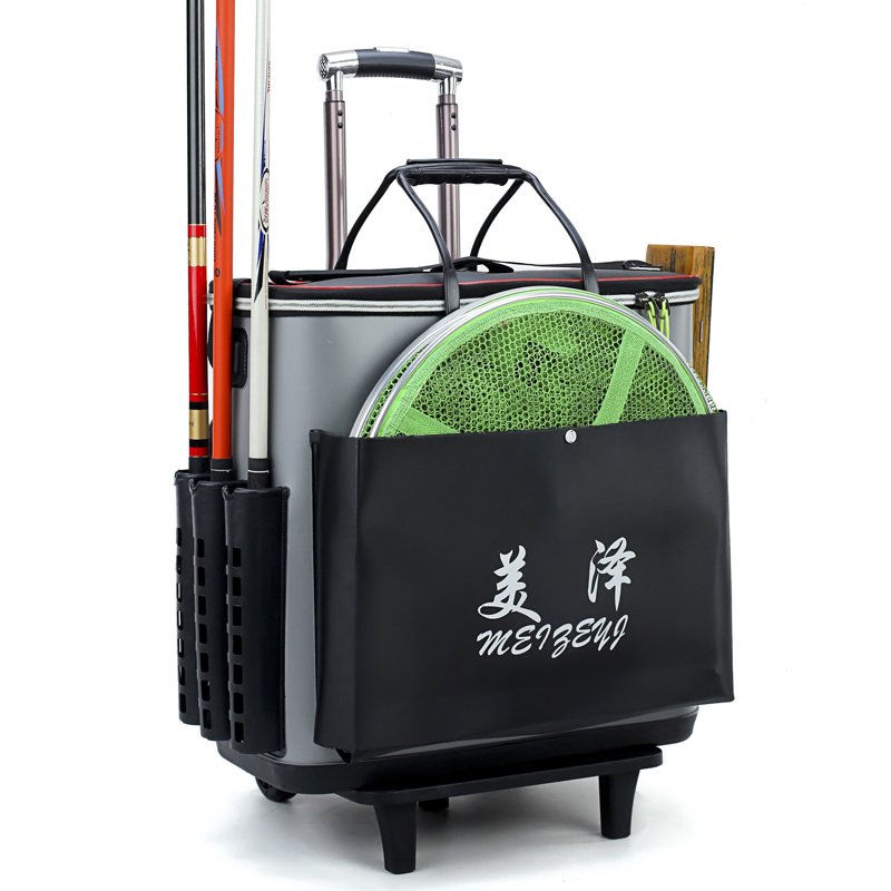 Fish drums and fish drums with thick, multifunctional, double-backed fish drums and tanked fishing gear